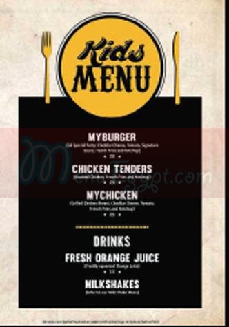 Grind Burger online menu